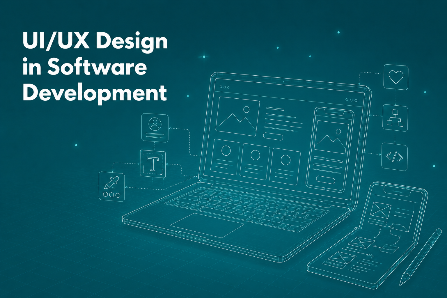 UI/UX design in software development
