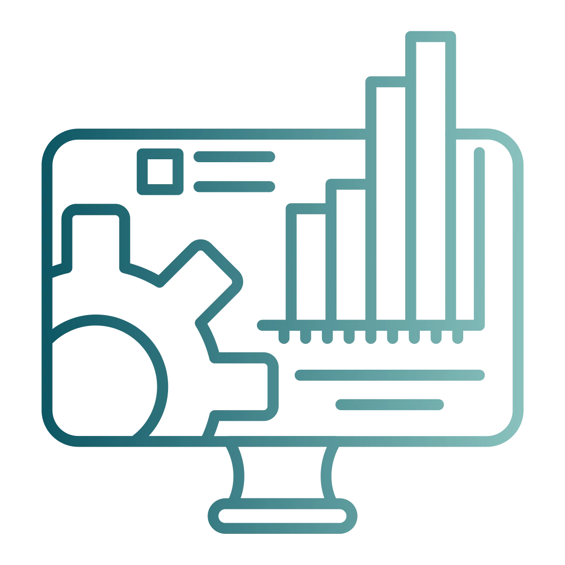 Custom software development illustration