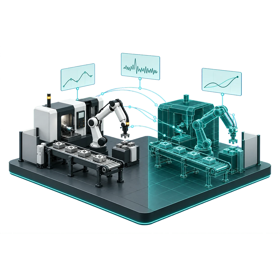 Digital twin software illustration