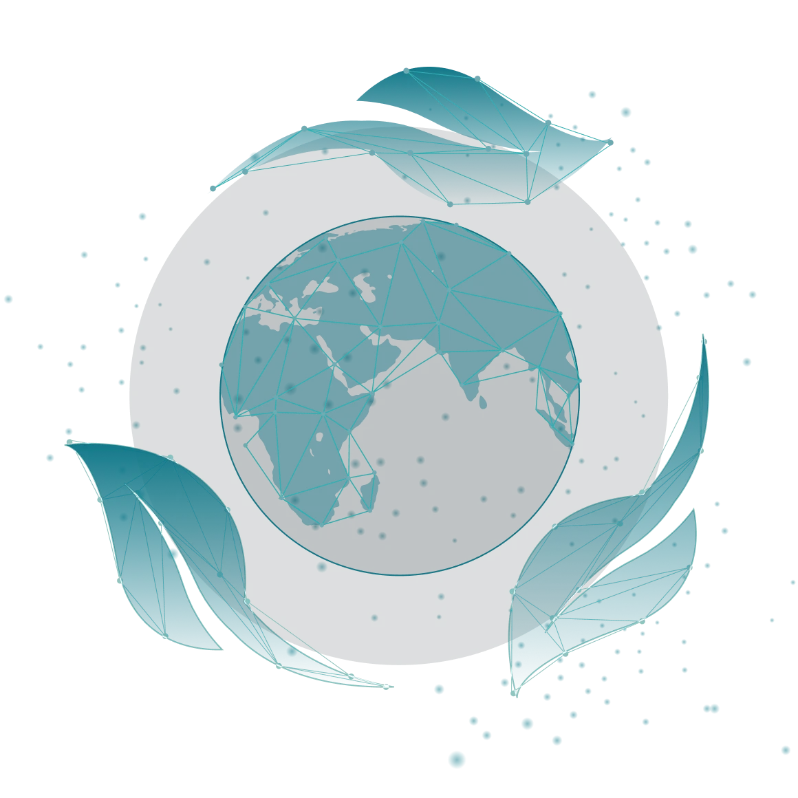 Sustainable development illustration
