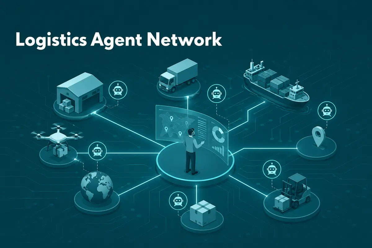 Logistics Agent Network for Freight Rerouting