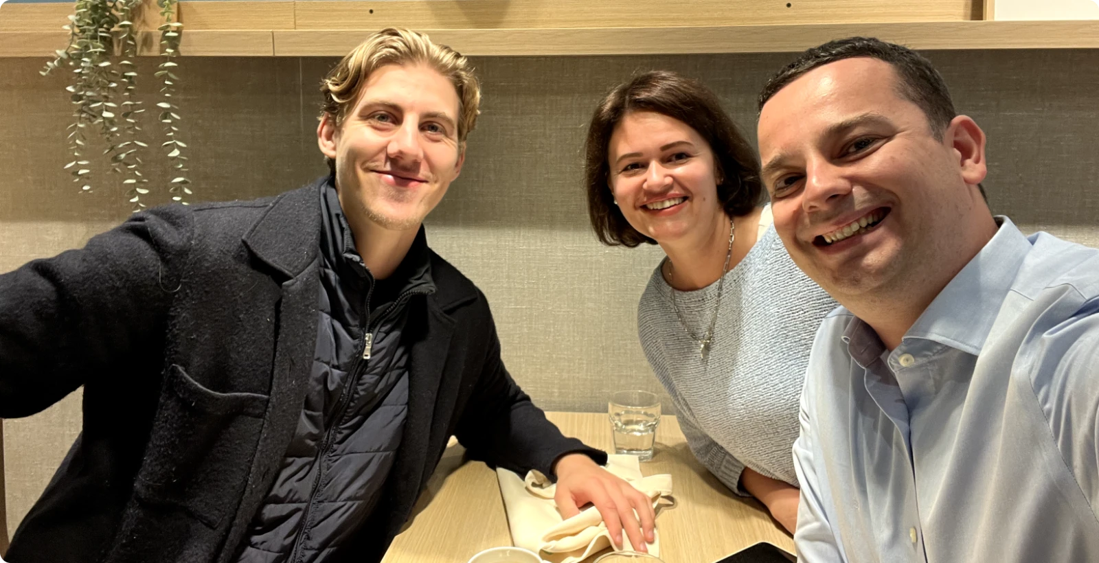 Vladimir Sokolovskyi, Oksana Shipilova and Axel Samuelson, Sweden