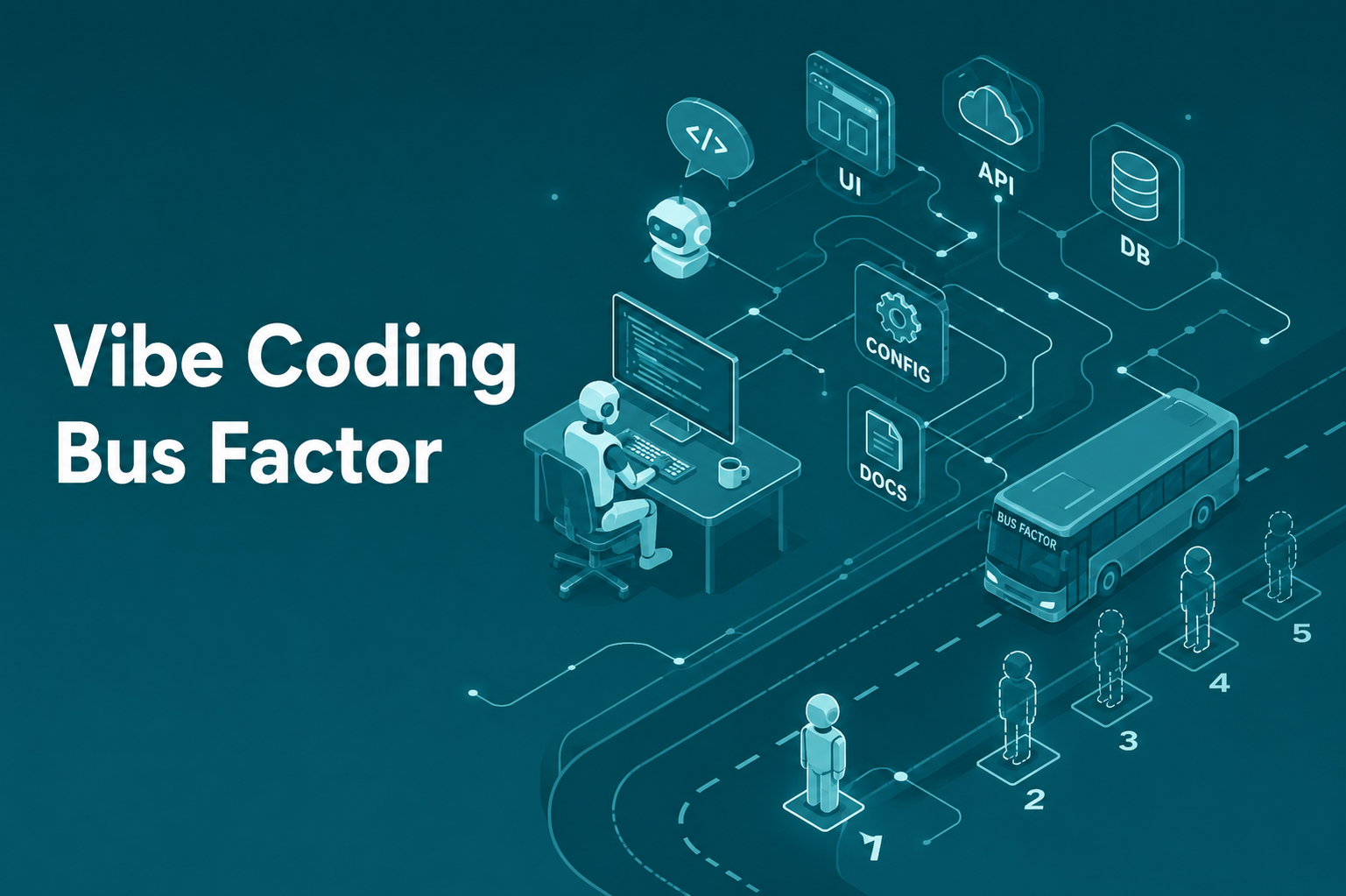 Vibe coding bus factor