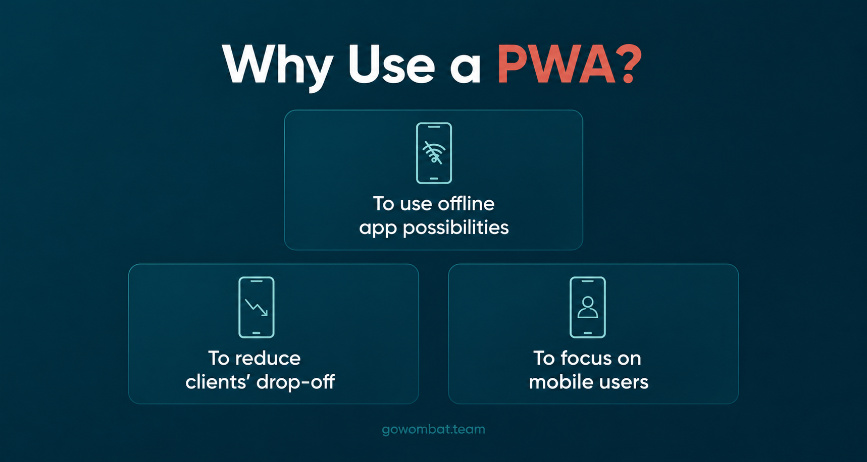 Why use PWA?